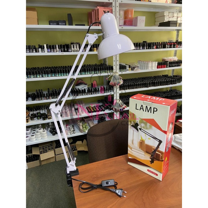 Лампа настольная белая Desk Lamp